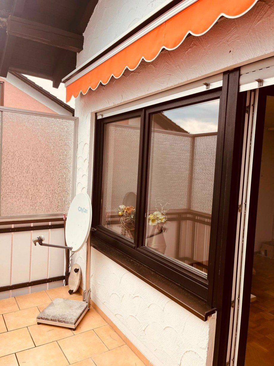 Balkon mit Markise Etagenwohnung Bad W�rishofen
